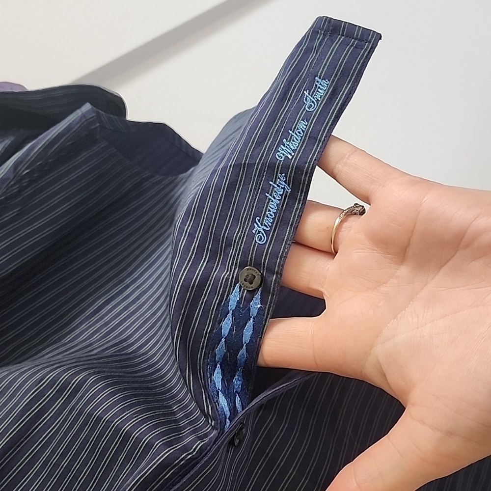 Robert Graham mens collared shirt size small - Picture 3 of 8